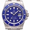 Rolex Submariner Date 116619LB blue, 2009