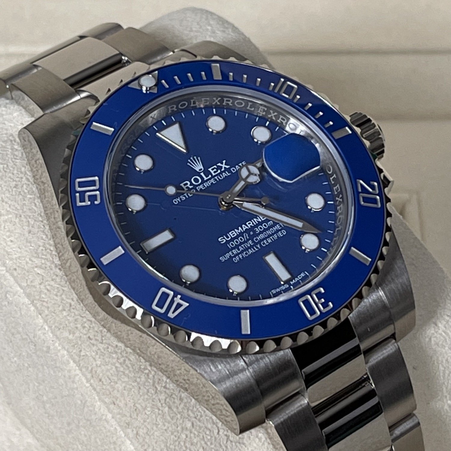 Men's Steel Oyster Perpetual Submariner Watch (2000)