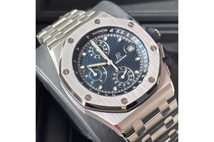 Audemars Piguet Royal Oak  Chronograph blau, 2022