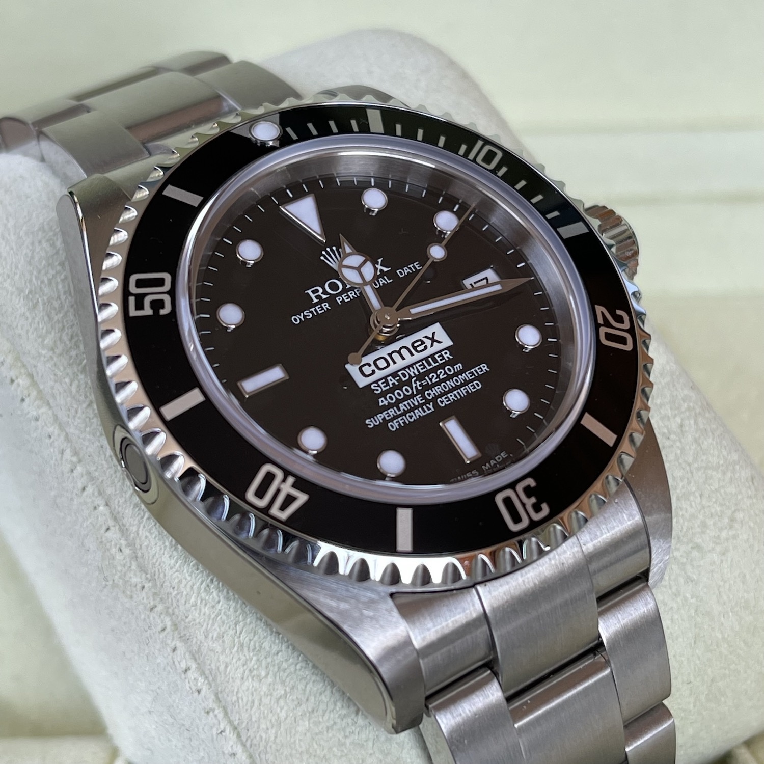 Rolex Sea-Dweller 16600 COMEX, NOS, stickers, Super Full Set, unworn, F  Series -