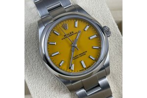 Rolex Oyster Perpetual 277200 gelb, 2022,31mm