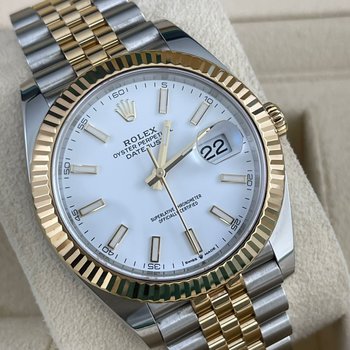 Rolex Datejust 41 Ref.126333, LC100, 2022, like new,  Box&Papers,  TOP