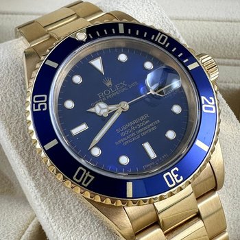 Rolex Submariner Date Ref.16618,  green caseback sticker, LC Eu, 1992, TOP!!!