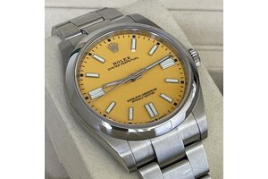 Rolex Oyster Perpetual 124300 gelb, 41mm