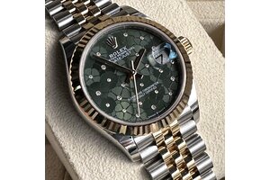 Rolex Datejust 278273 olive floral diamond