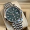 Rolex Datejust 41 126300, 2022, Eu, motif dial, unpolished, unpoliert, grün, TOP, green