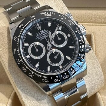 Rolex Daytona Ref. 116500LN, 2023, Eu, unworn, schwarz, ungetragen