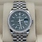 Rolex Datejust 126284RBR, 2024, palm, diamond, bezel, discontinued, green, grün, unworn