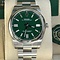 Rolex Oyster Perpetual 124300 2024, Eu, grün, green, ungetragen, unworn, B&P