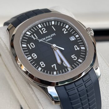 Patek Philippe Aquanaut 5168G-001, 2024, Eu, ungetragen, unworn, blau, blue, white gold