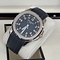Patek Philippe Aquanaut 5168G-001, 2024, Eu, unworn, blau, blue, white gold