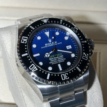 Rolex Deepsea D-Blue Ref.126660, Eu, 2019, sehr gut, unpoliert, TOP