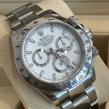 Rolex Daytona Ref. 116520, 2016, Eu, APH Dial, TOP, weiß