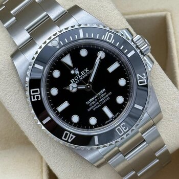 Rolex Submariner 114060, 2018, NOS, stickers, Eu,  ungetragen, unworn