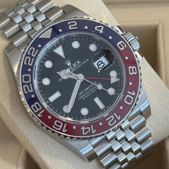 Rolex GMT-Master II 126710BLRO, Pepsi, Eu, 2023, TOP