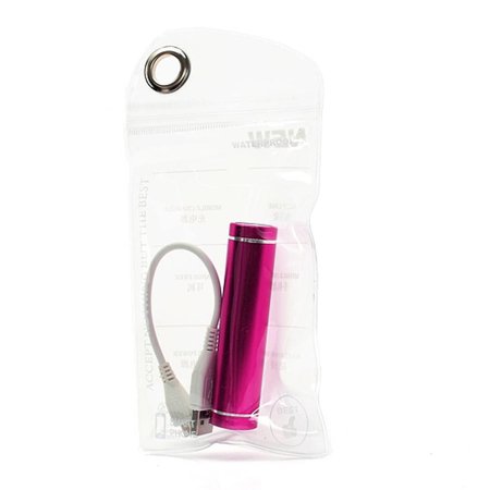 Metalen Mini Powerbank 2600 mAh - Roze