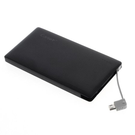 Cager CAGER Ultraslim 4000 mAh 1.5A Powerbank - Zwart