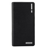 Hoge capaciteit Powerbank 20000 mAh - Zwart