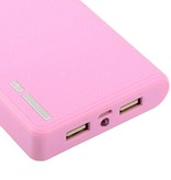 Hoge capaciteit Powerbank 20000 mAh - Roze