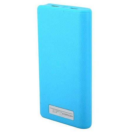 Hoge capaciteit Powerbank 20000 mAh - Blauw