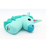 Unicorn Emoji Powerbank 3600 mAh - Groen