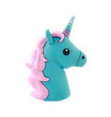 Unicorn Emoji Powerbank 3600 mAh - Blauw / Roze
