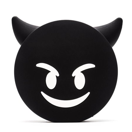 Zwarte Duivel Emoji Powerbank 3600 mAh