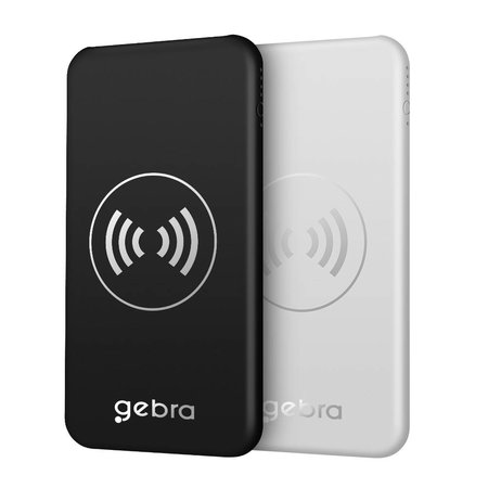 Gebra Gebra Draadloze Powerbank 10000 mAh - Zwart