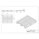 Palette bois CP1  1200x1000x138 mm, NIMP15 - 1000 Kg