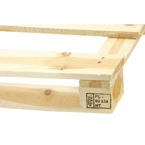 Palette bois Légère 1200x800x120mm, NIMP15 - 400 kg