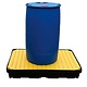 Bac de rétention plastique 1200x800x175mm , avec caillebotis - 100 Litres
