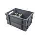 Bac norme Europe plein 400x300x220mm - 20 L