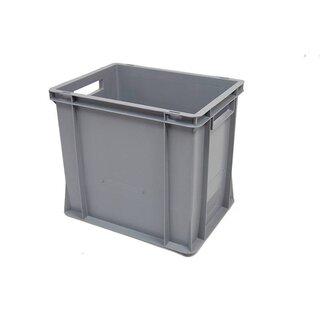 Bac norme Europe plein 400x300x360mm - 35 L, fond renforcé