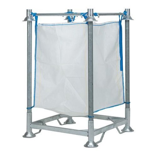 Support big bag en acier galvanisé 1120x1120 - sans tubes