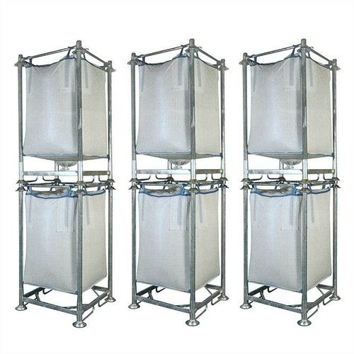 Support big bag en acier galvanisé 1120x1120 - sans tubes