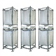 Support big bag en acier galvanisé 1120x1120 - sans tubes