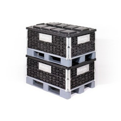 Couvercle en plastique pour réhausses-palettes 1200x800 mm - PEHD