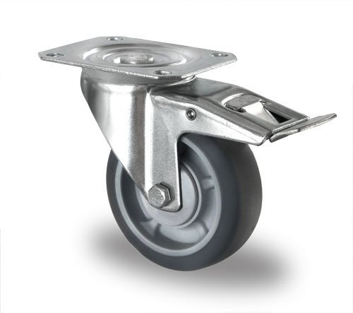 BS Rollen Roulette orientable avec frein avec frein D. de la roue 50 mm  cap. charge