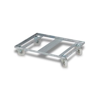 Plateau roulant porte-bacs métal 773X577x155mm - Occasion