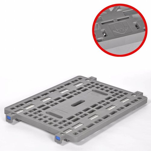 Etagère en plastique 800x600x20mm - pour Roll conteneur Matador Réf 74516