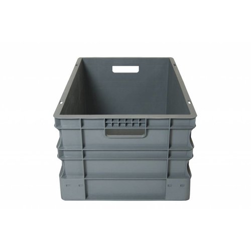 Bac plastique gerbable NE 600x400x290mm - Capacité 55 L