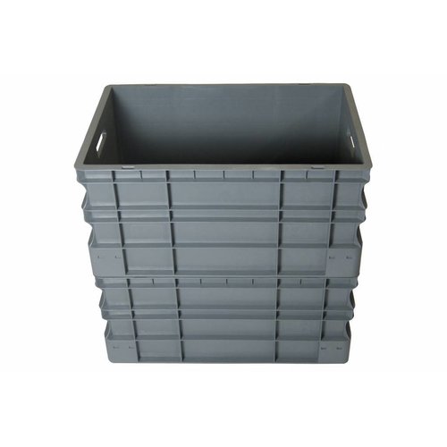 Bac plastique gerbable NE 600x400x290mm - Capacité 55 L