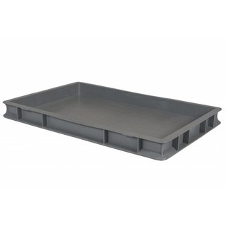 Bac gerbable norme Europe plein 600x400x200 mm, 40 L