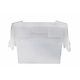 Bac navette transparent 600x400x320mm - 60 L, emboîtable
