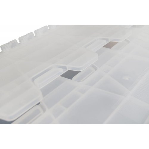 Bac navette transparent 600x400x320mm - 60 L, emboîtable