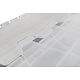 Bac navette transparent 600x400x320mm - 60 L, emboîtable