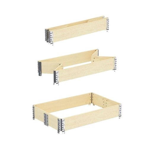 Réhausse palette pliante 80x120 - 6 charnières