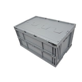 Bac navette pliable 600x400x320mm - 59 L, avec couvercle