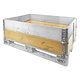 Réhausse palette pliante 80x120 - 6 charnières