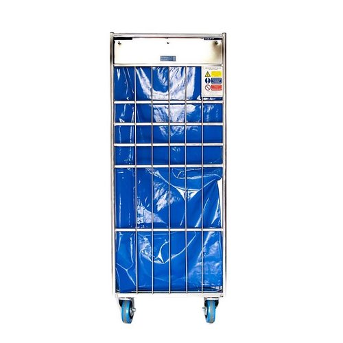 Roll Conteneur à linge 4 côtés fermé 900x665x1660mm